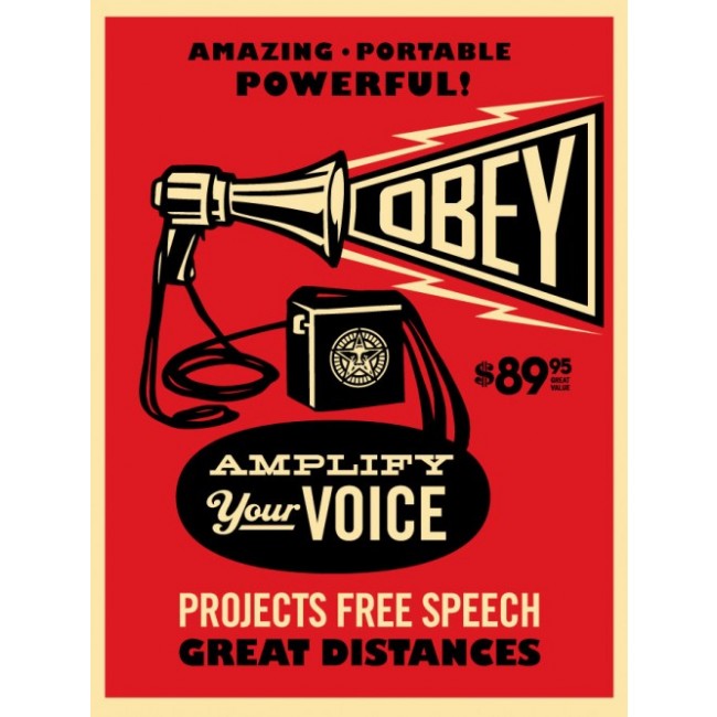 Obey - Amplify your voice