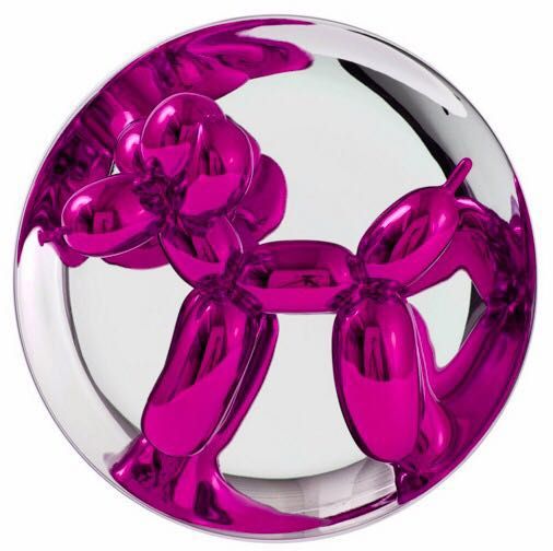 Balloon Dog Magenta - Opera di Jeff Koons in vendita presso la Galleria Deodato Arte